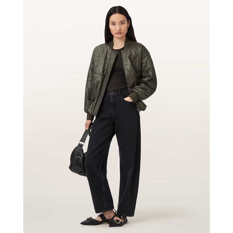 AllSaints Alli Quilted Bomber Jacket image number 3